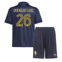 Camisa de time de futebol Juventus Douglas Luiz #26 Replicas 3º Equipamento Infantil 2024-25 Manga Curta (+ Calças curtas)